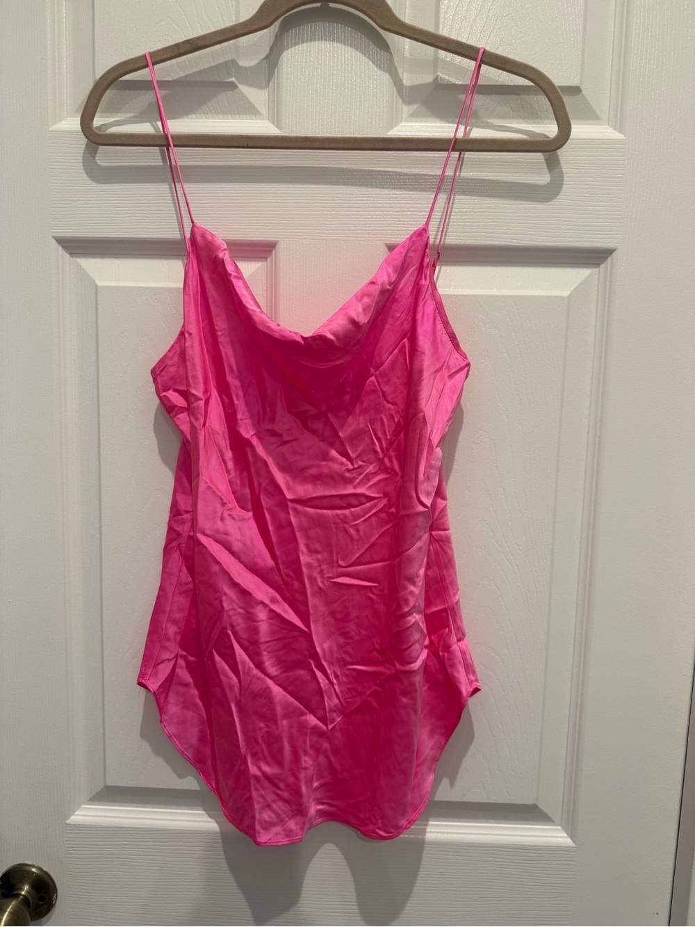 Cinq à Sept Marta Cami Hot Pink Size Medium